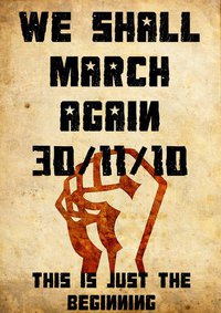 We shall march again