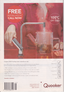 Quooker in the eye