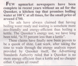 Ad Nauseum Private Eye 1305