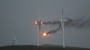 Wind turbine adds to global warming