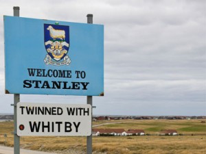 Port Stanley twinned with Whitby